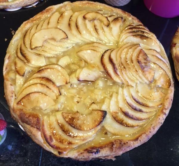 Tarte fine aux pommes  