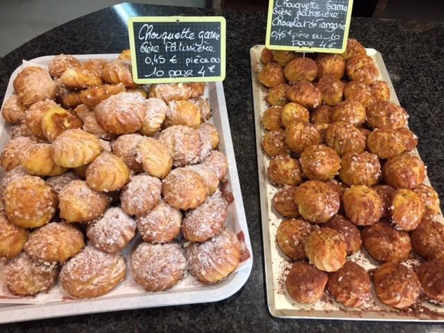 Nos chouquettes garnies