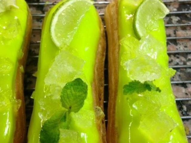 Eclairs au mojito 