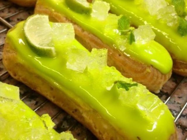 Eclairs au mojito 